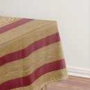 Search for burgundy gold tablecloths Red