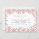 Search for damask bridal shower invitations Classic