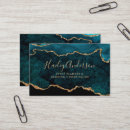Search for teal and gold business cards Agate