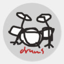 Search for drums stickers Drum player