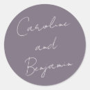 Search for round purple stickers Simple