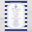 Search for invitations wedding programs Blue
