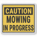 Search for no mow signs Mower
