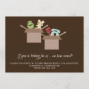 Search for moving boxes invitations Cute
