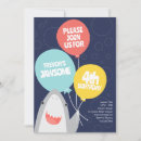 Search for hammerhead shark invitations Great white