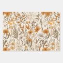 Search for flowers wrapping paper Wildflower