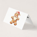 Search for gingerbread cards Santa