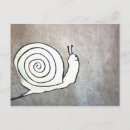Search for snails postcards Cute