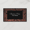 Search for damask appointment cards Black