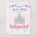 Search for kawaii birthday invitations Cat