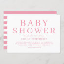 Search for typography baby girl shower invitations It's a girl
