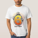 Search for number 6 tshirts Retro