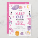Search for pink pajama party invitations Girl