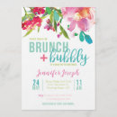 Search for bridal breakfast invitations Floral