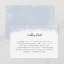 Search for accommodations wedding invitations Blue