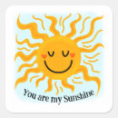 Search for you are my sunshine stickers Yellow