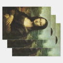 Search for mona lisa wrapping paper Smile