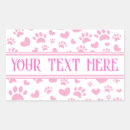 Search for pink dog stickers Pet
