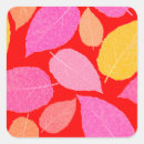 Search for autumnal leaves stickers Botanical