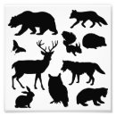 Search for bear silhouette art Woodland