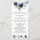 Search for navy wedding programs Navy and gold
