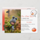 Search for kids halloween birthday invitations Our little boo