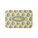 Search for green leaves bath mats Retro