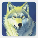 Search for wolf illustration stickers Wildlife