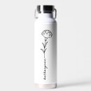 Search for birth flower drinkware Bridesmaid