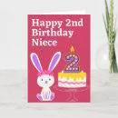 Search for cute for niece cards Rabbit