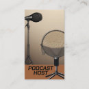 Search for microphone business cards Modern