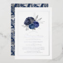 Search for vintage quinceanera invitations Navy blue
