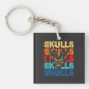 Search for gothic rock key rings Skulls