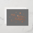 Search for grey snowflakes postcards Modern