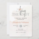 Search for tying the knot bridal shower invitations Coquette