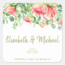 Search for rose garden floral stickers Watercolor