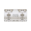 Search for silver gold return address labels Trendy