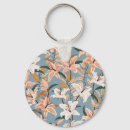 Search for flower of lily key rings Pattern