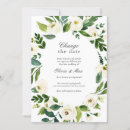 Search for change the date wedding invitations Greenery