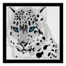 Search for leopard animal posters Blue