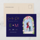 Search for barn save the date postcards Floral