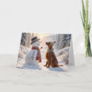 Search for irish setter christmas cards Winter