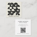 Search for geometric business cards Modern