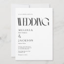 Search for luxe wedding invitations Minimalist