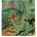 Search for luxury gold shower curtains Green