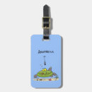 Search for fish luggage tags Humour