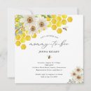 Search for rectangle daisy baby shower invitations Mummy to bee