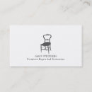 Search for furniture refinishing business cards Upholstery