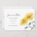 Search for sunflower save the dates Modern