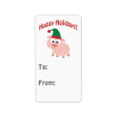Search for hog return address labels Pig